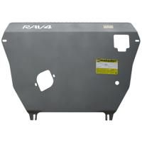 Защита картера и КПП Motodor для Тойота РАВ 4 2010-2013, алюминий 5мм, арт:MO.32517