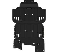 Защита картера Sheriff для Тойота Ленд Крузер 300 2021-2024, сталь 2,5мм, арт:24.5033