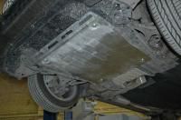 Защита картера и КПП Sheriff для Хонда Цивик 9 2012-2016, модель №4, алюминий 5мм, арт:09.2405