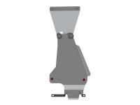 Защита КПП и РК Sheriff для Шевроле Нива 2003-2019, модель №6, алюминий 5мм, арт:04.3150