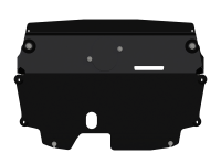 Защита картера и радиатора Sheriff для Шкода Фабия 1 2000-2007, модель №5, сталь 2мм, арт:21.3881-1