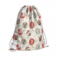 Мешок для обуви ErichKrause Little Dogs 36.5x44 см бежевый, арт:ERK.48273