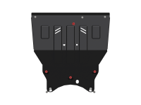 Защита картера и КПП Sheriff для Чери Тигго 3 2018-2022, модель №1, сталь 2мм, арт:28.3796