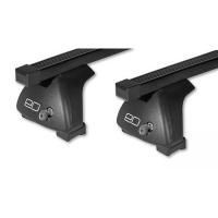 Багажник на крышу ED с замком прямоугольные дуги 1,35м на Опель Зафира Лайф 2019-2022, арт:ED-2718