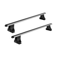 Багажник на крышу Atlant, 8828+8809+8646, аэро дуги 1,26м на Фольксваген Поло хэтчбек 2010-2015, арт:211130