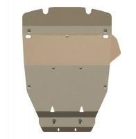 Защита картера Sheriff для Лексус IS250 2008-2013, модель №1, алюминий 5мм, арт:24.2190