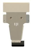 Защита картера и КПП Sheriff на Мерседес Вито W639 2008-2014, модель №1, алюминий 5мм, арт:13.2338-2