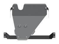 Защита КПП и РК Sheriff для Тойота Ленд Крузер 79 2012-2024, алюминий 5мм, арт:24.2756