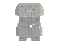 Защита картера Sheriff для Тойота Фортунер 2017-2024, модель №3, алюминий 4мм, арт:24.4623-1