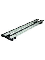 Багажник на крышу ЕвроДеталь Compact для Ниссан Патрол Y62 2011-2022 (Рейлинги с просветом), крыловидные дуги 1.35м, арт:ET.0538