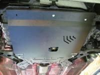 Защита картера и КПП Sheriff для Киа Пиканто 2011-2017, модель №1, сталь 2мм, арт:11.2048