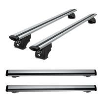 Багажник на крышу ED с замком крыловидные дуги 1,1м на Лада Веста СВ универсал с интегрированными рейлингами 2017-2024, арт:ED-1603