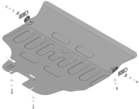 Защита картера Motodor для Субару Аутбек 2021-2024, сталь 2мм, арт:MO.72203 Защита картера Motodor для Субару Аутбек 2021-2024, сталь 2мм, арт:MO.72203