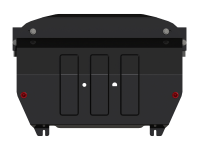 Защита картера для авто без кондиционера Sheriff на Мерседес Спринтер Классик 2013-2018, модель №4, сталь 2мм, арт:13.2912