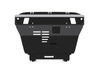 Защита картера и КПП Sheriff на Джили Атлас 2018-2024, модель №20, сталь 2,5мм, арт:28.4407