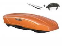 Автобокс Broomer Venture L, 430 л, 187х89х40, индивидуальный цвет, крабы + усилитель, арт:BR.01.000.04