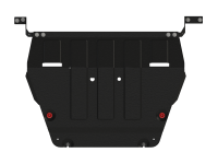 Защита картера и КПП Sheriff для Ситроен Джампи 2018-2022, модель №2, сталь 2мм, арт:05.4415