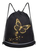 Мешок для обуви GRIZZLY OM-50-119, черный, 38х50х11