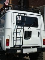 Лестница ED, к багажнику корзине на УАЗ Хантер 3151, арт:ED8-207L
