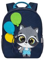 Детский рюкзак GRIZZLY RS-474-3, енот, 20х26х10