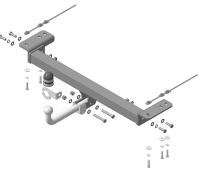 Фаркоп Motodor на Омода С5 2022-2023, арт:99012-A