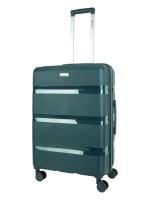 Чемодан средний MIRONPAN 11195 (M) темно-зеленый, 68х46х24, арт:Ch1166