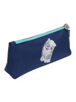 Школьный пенал GRIZZLY PL-33-17/синий, 22х9х6