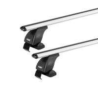 Багажник на крышу LUX дуги аэро-классик (53мм) 1,2м на Рено Меган 3 хэтчбек 2008-2016, арт:21114-17