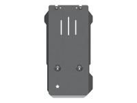 Защита КПП и РК Sheriff на Ауди Q7 для 1021 2006-2014, модель №8, алюминий 5мм, арт:02.1280