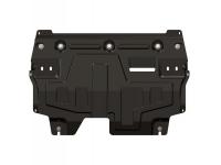 Защита картера и КПП Sheriff для Фольксваген Поло 5 (седан) 2009-2020, модель №7, сталь 1,8мм, арт:26.2088 V3-2