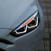 Передние фары Форд Фокус 3 2015-2018 модель №1, комплект:Л+П, бифокальная линза, ДХО, арт:MF-HL-000460 Передние фары Форд Фокус 3 2015-2018 модель №1, комплект:Л+П, бифокальная линза, ДХО, арт:MF-HL-000460