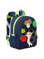 Детский рюкзак GRIZZLY RS-374-1 синий, 20х26х10