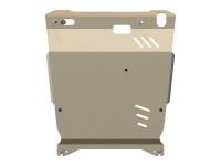 Защита картера и КПП Sheriff для Мицубиси Аутлендер XL 2006-07.2012, модель №4, алюминий 5мм, арт:14.1292