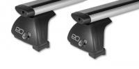 Багажник на крышу ED с замком крыловидные дуги 1,25м на Киа Сид 3 хэтчбек 2019-2024, арт:ED-2509