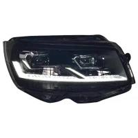 Передние фары Фольксваген Т6 Мультивен, Транспортер, Каравелла 2015-2019, комплект:Л+П, полностью LED, ДХО, арт:MF-HL-000765