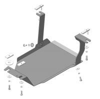 Защита заднего дифференциала Motodor для Хендай Туссан 2015-2021, сталь 2мм, арт:MO.01041-1 Защита заднего дифференциала Motodor для Хендай Туссан 2015-2021, сталь 2мм, арт:MO.01041-1