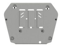 Защита картера и КПП Sheriff для Шевроле Траверс 2019-2012, алюминий 4мм, арт:04.4174-2