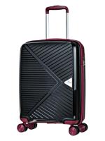 Чемодан маленький L'Case Lyon (S) черный, 55х39х20, арт:Ch0921