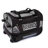 Дорожная сумка на колесах Rion А143 Н черный-серый 48x30x30, арт:Sum0358