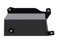Защита абсорбера Sheriff на Джили Атлас 2018-2024, модель №7, сталь 2,5мм, арт:28.3772