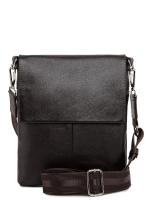 Сумка через плечо S.Lavia 0066 10 12 темно-коричневый, 26х24х4, арт:Sum0456