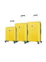 Комплект чемоданов L'Case Seoul (S, M, L) желтый, 3 шт., арт:Ch1132