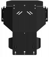 Защита картера Sheriff для Лексус LX470 2002-2007, модель №1, сталь 2,5мм, арт:24.0530-1