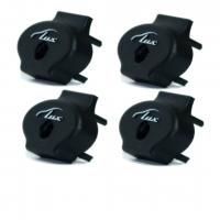 Комплект крышек лапы LUX БЭЛТ (4 шт.) без личинок и ключей, арт:LUX-792467