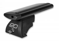 Багажник на крышу ED с замком черные крыловидные дуги 1,35м на Крайслер Вояджер/Гранд Вояджер 5 2008-2015 , арт:ED-0413