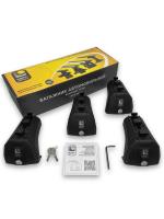 Комплект опор Евродеталь для крепления на классические рейлинги, с замком, арт:ET2013F