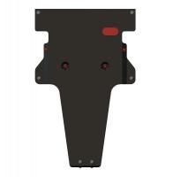 Защита картера и КПП Sheriff на Мерседес Виано W639 2011-2014, модель №1, сталь 2,5мм, арт:13.2146