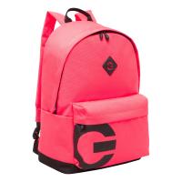 Рюкзак GRIZZLY RQL-317-3 флуоресцентный красный, 30х44х15