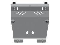 Защита картера и КПП Sheriff на Ниссан Террано 2014-2022, модель №2, алюминий 5мм, арт:15.2664