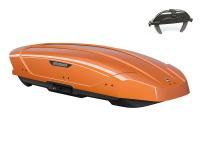 Автобокс Broomer Venture L, 430 л, 187х89х40, индивидуальный цвет, крабы, арт:BR.01.000.03